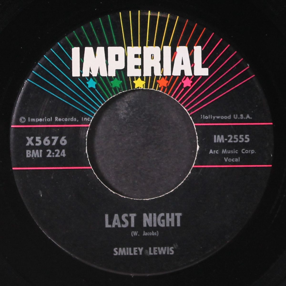 ain't goin' there no more / last night by SMILEY LEWIS