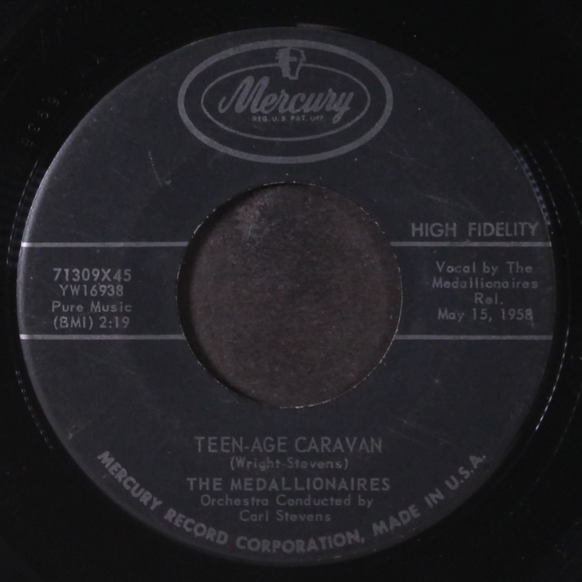 magic moonlight / teen-age caravan by MEDALLIONAIRES