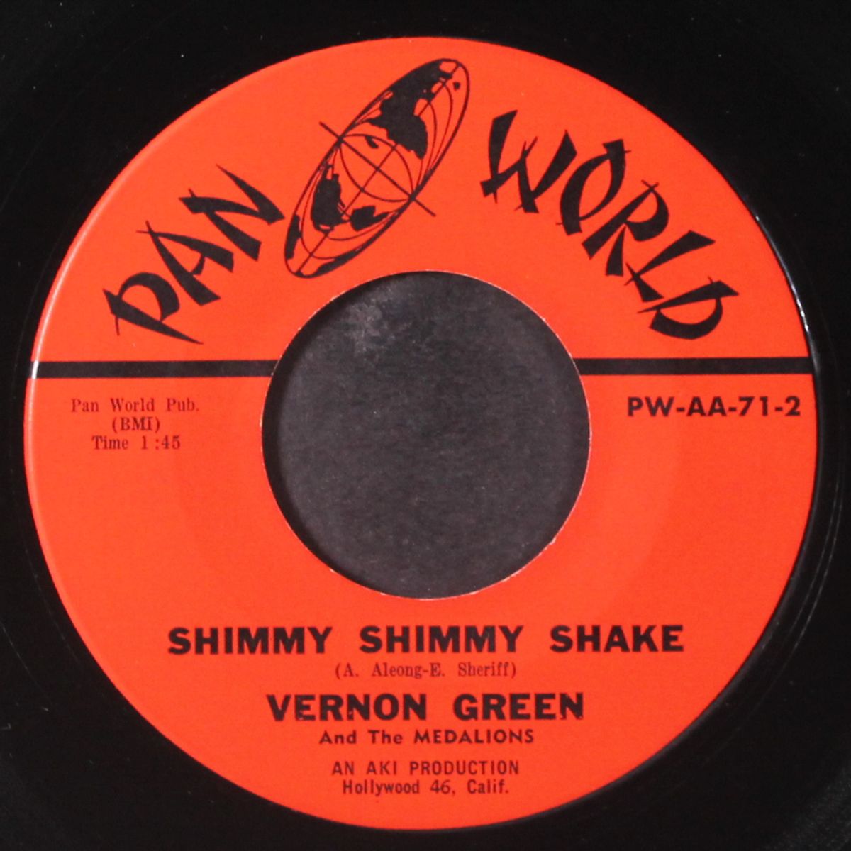 dear ann / shimmy shimmy shake by VERNON GREEN & MEDALLIONS