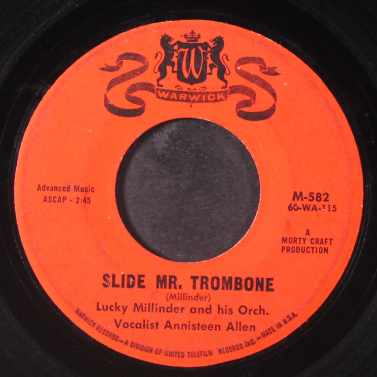big fat mama / slide mr. trombone by LUCKY MILLINDER