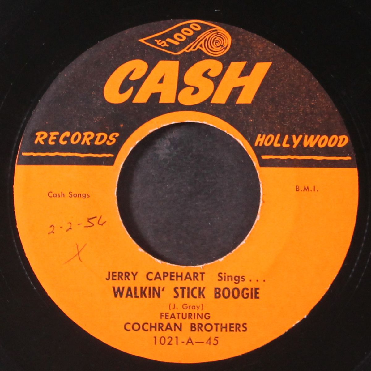 walkin' stick boogie / rollin' by COCHRAN BROTHERS