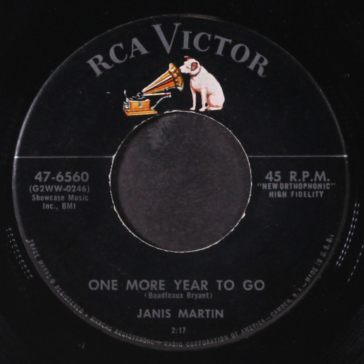 ooby-dooby / one more year to go by JANIS MARTIN