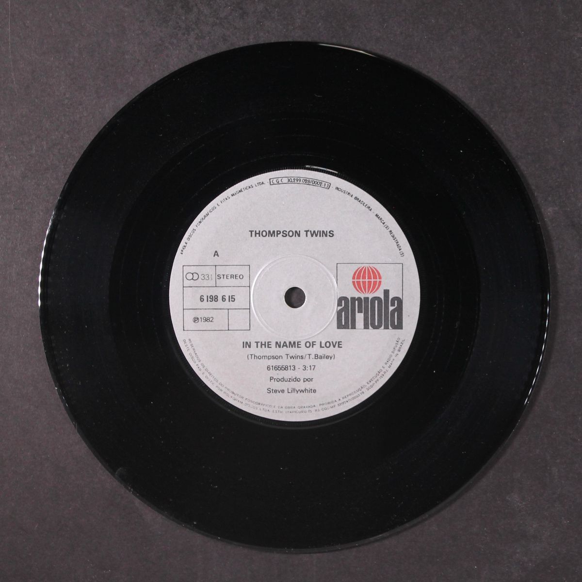 in the name of love / in the beginning by THOMPSON TWINS