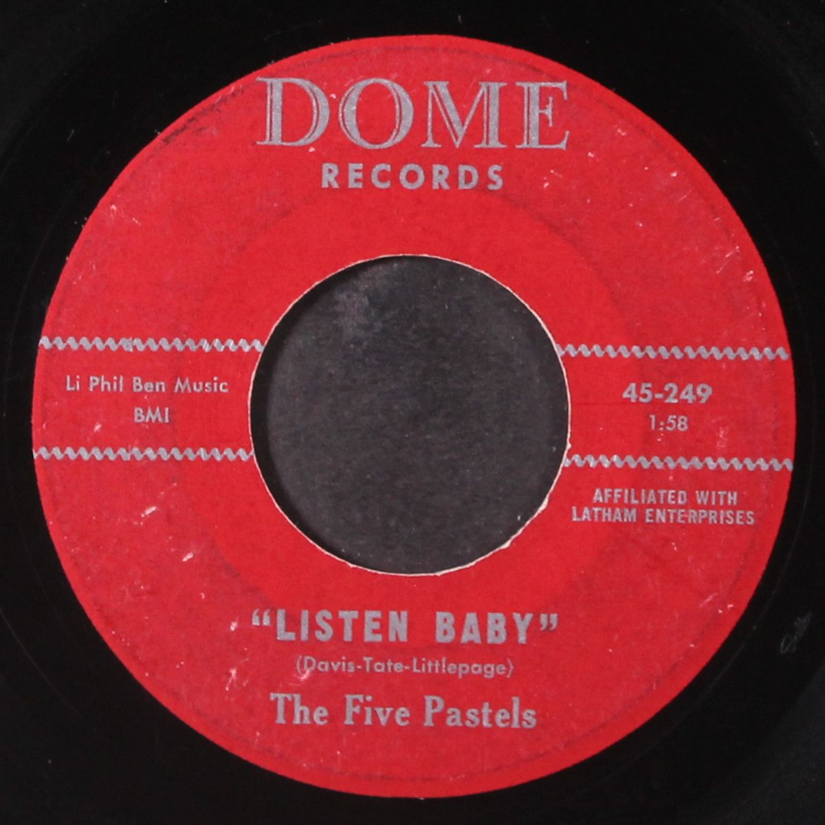 listen baby / you're just an angel by FIVE PASTELS