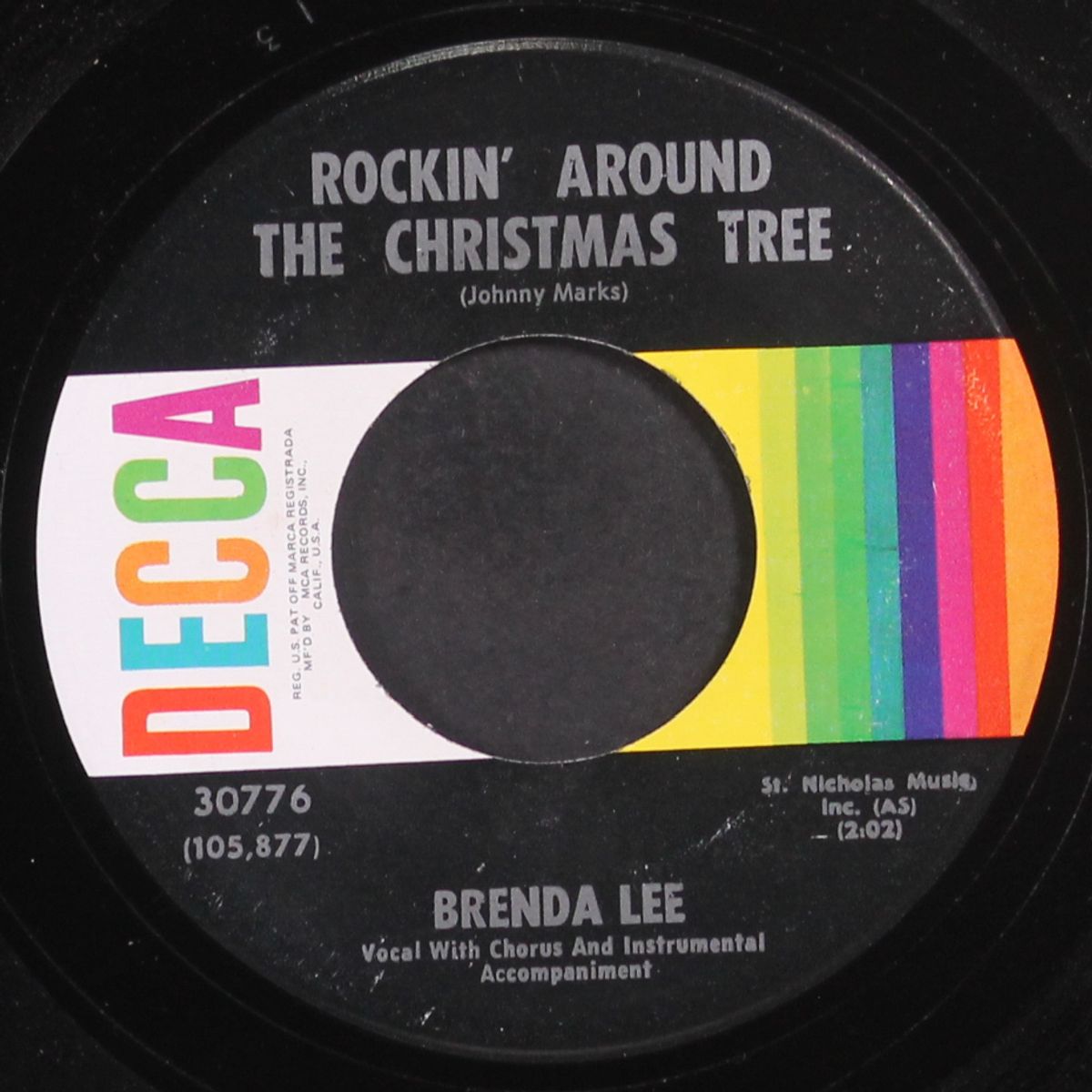rockin' around the christmas tree / papa noel by BRENDA LEE