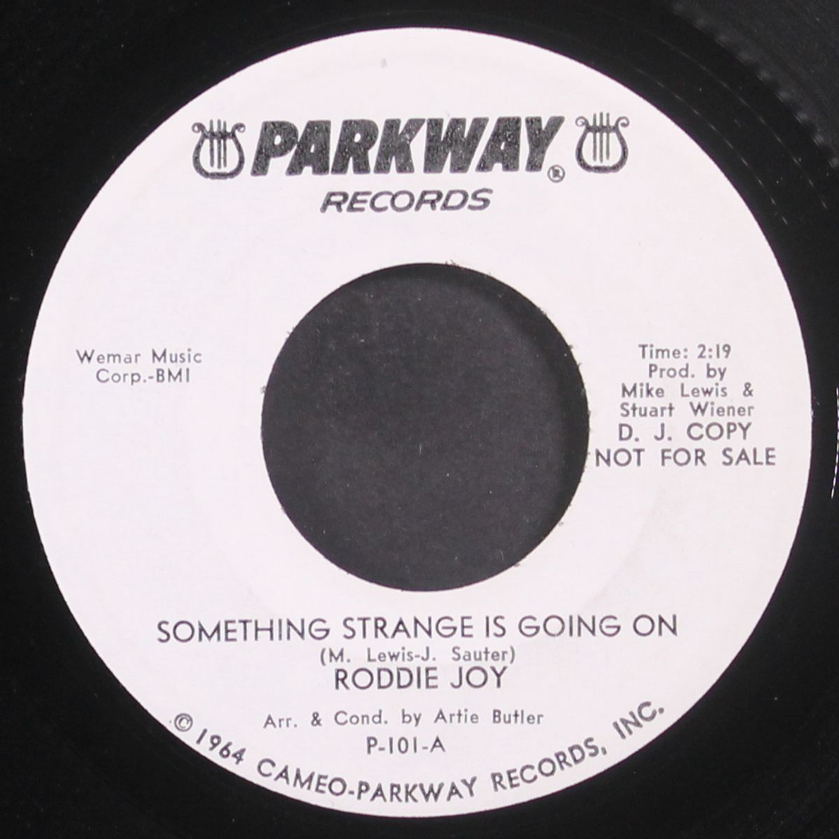 something strange is going on / stop by RODDIE JOY