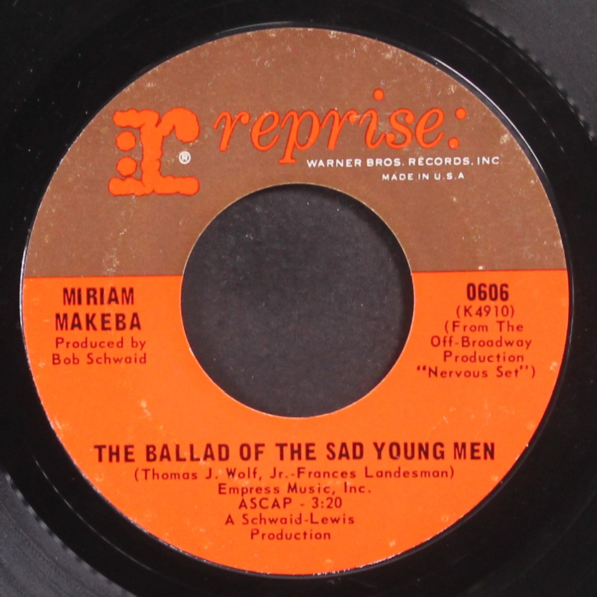 pata pata / the ballad of the sad young men by MIRIAM MAKEBA