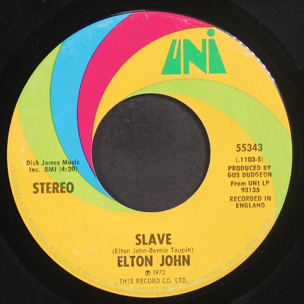 honky cat / slave by ELTON JOHN