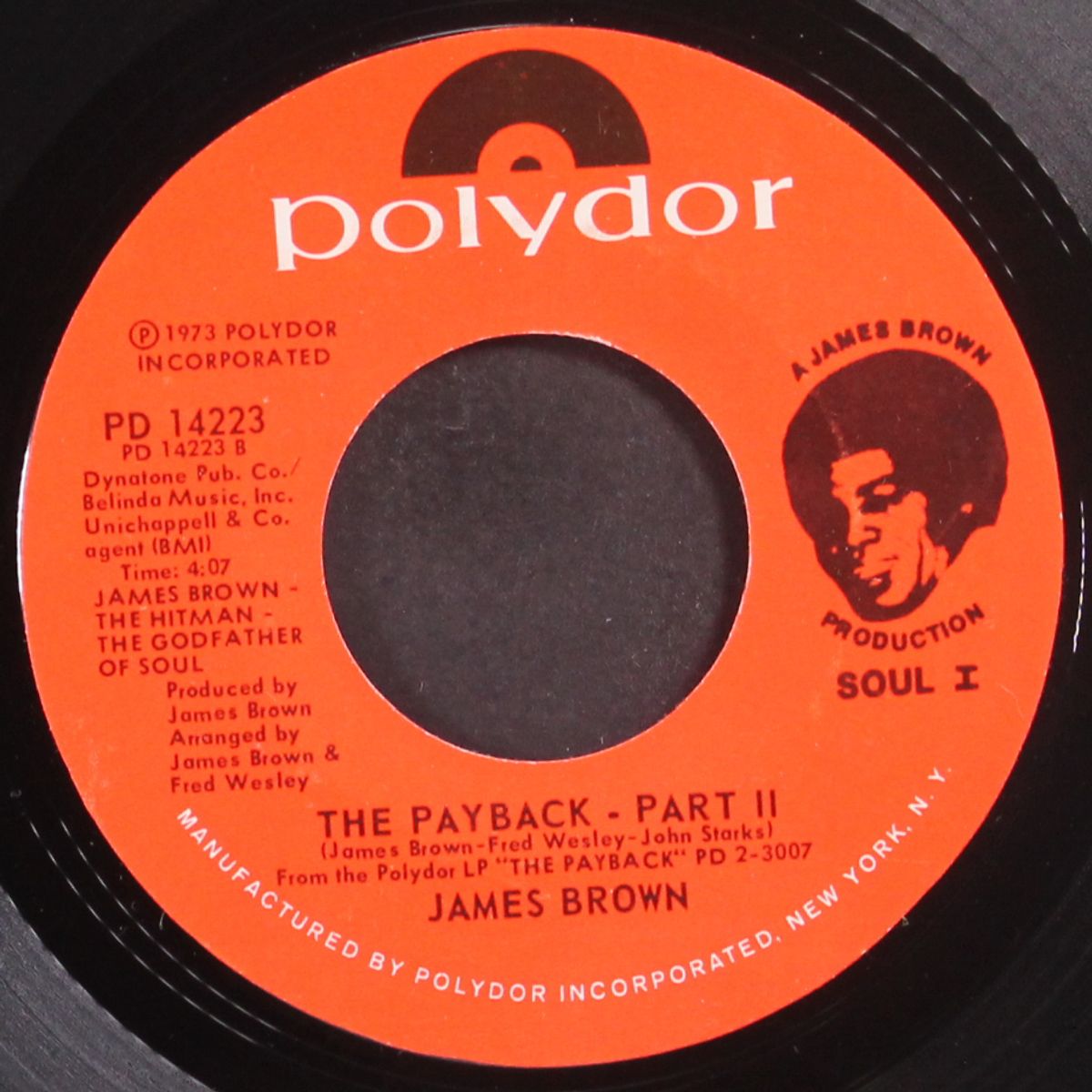 the payback / part 2 by JAMES BROWN