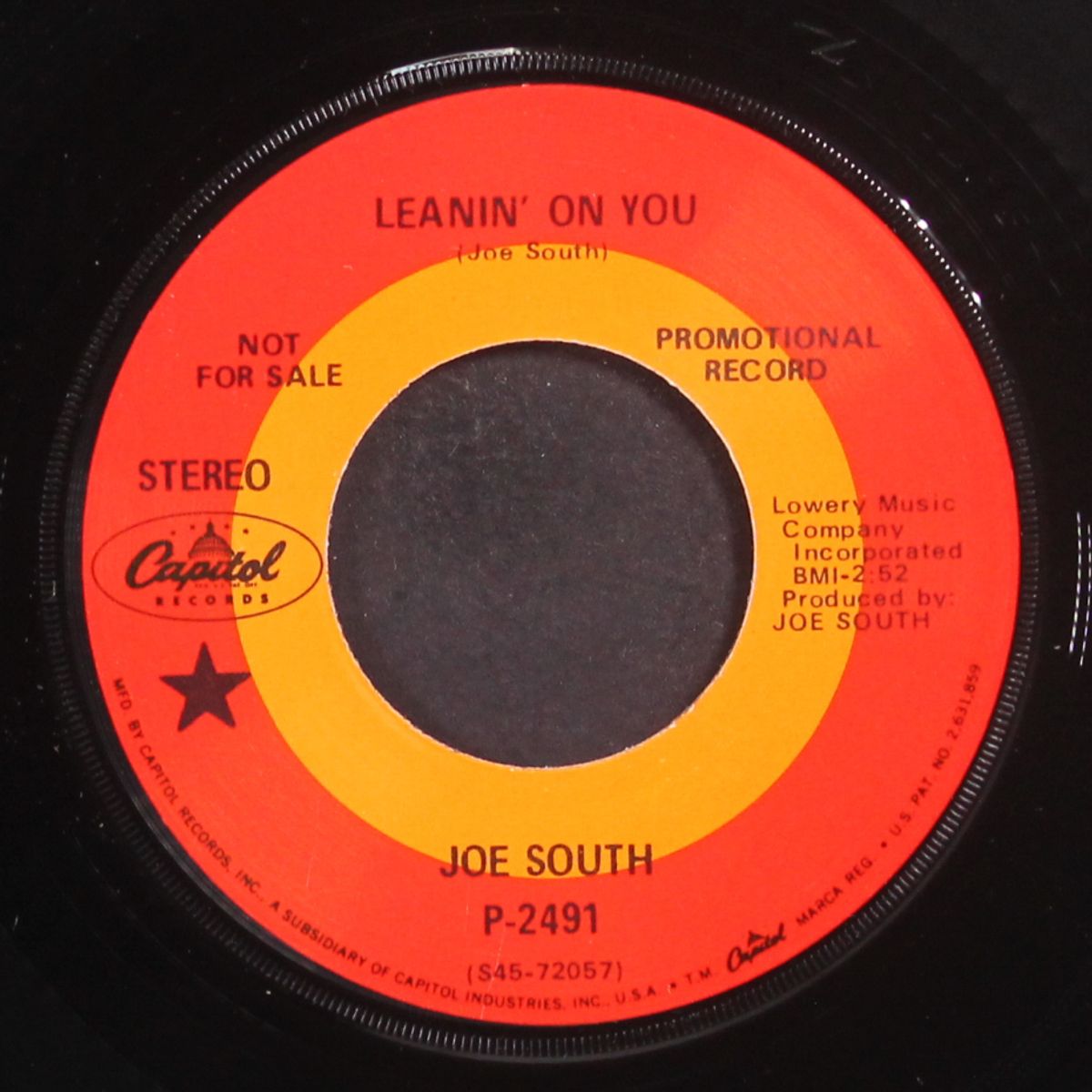 leanin' on you by JOE SOUTH