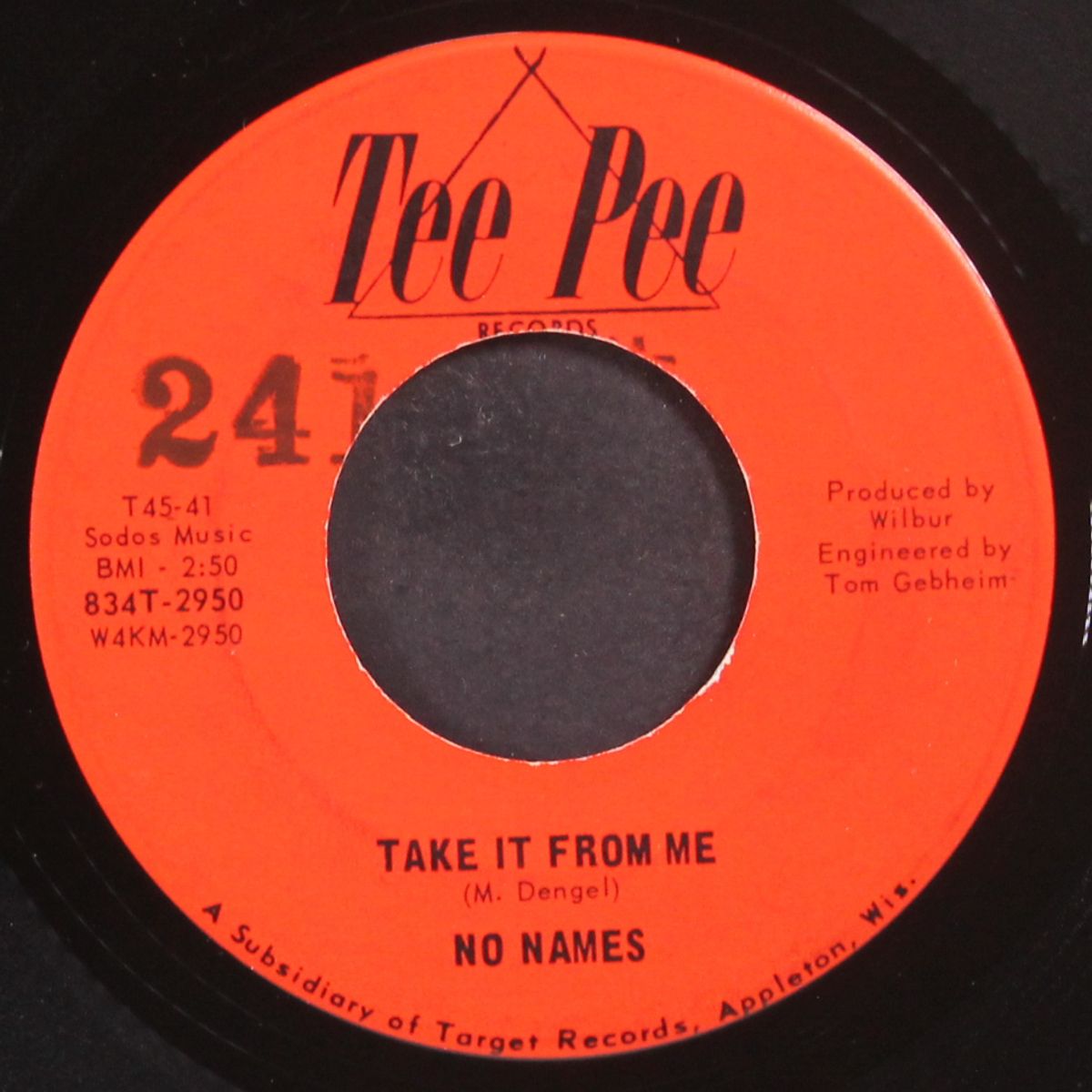 i never realized / take it from me by NO NAMES