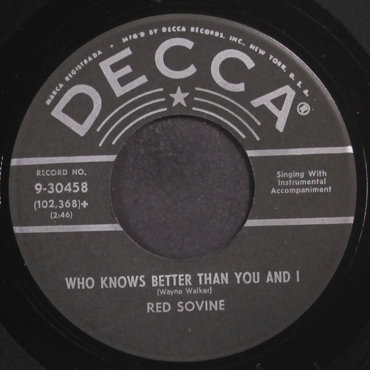 wrong by RED SOVINE