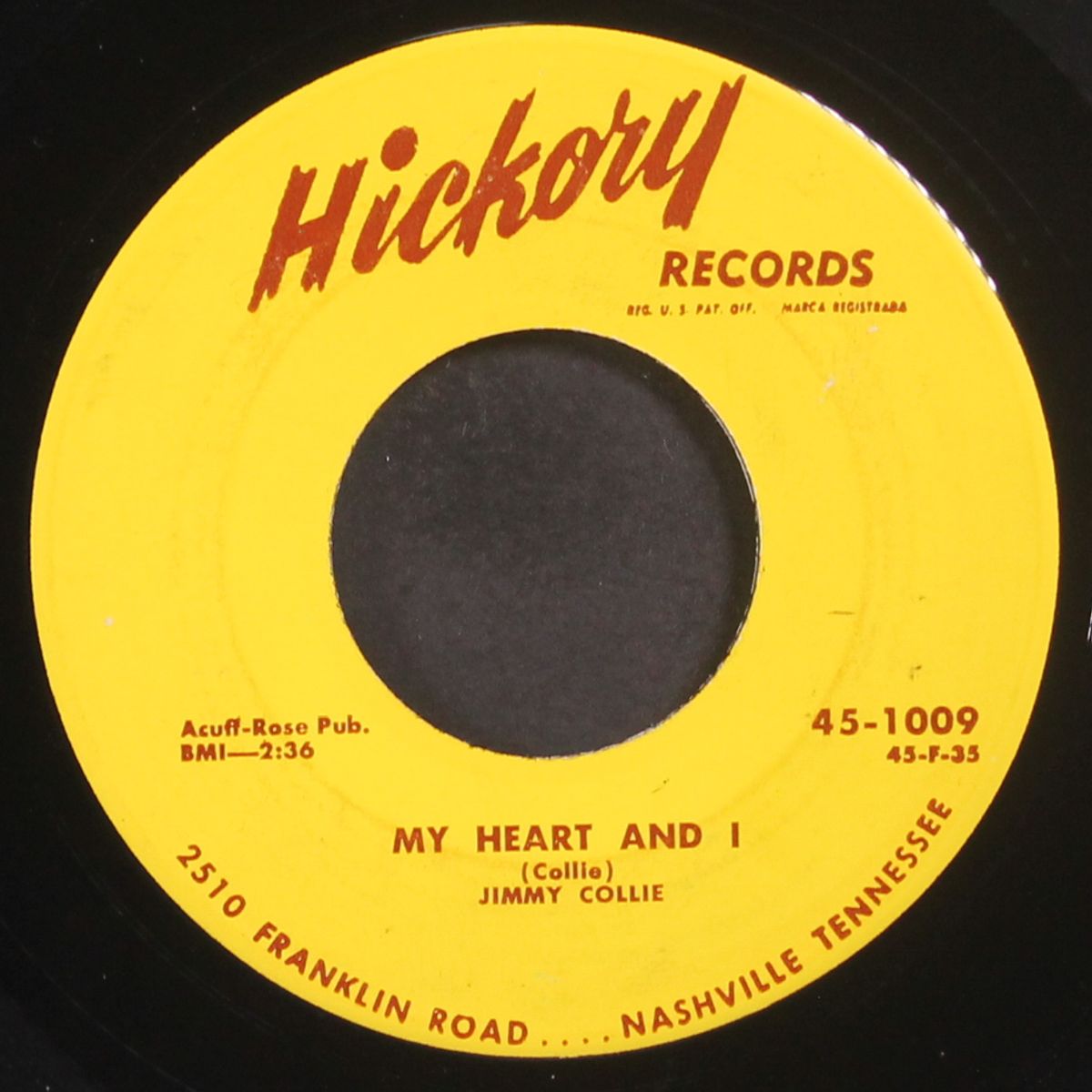 why can't you love me / my heart and i by JIMMY COLLIE