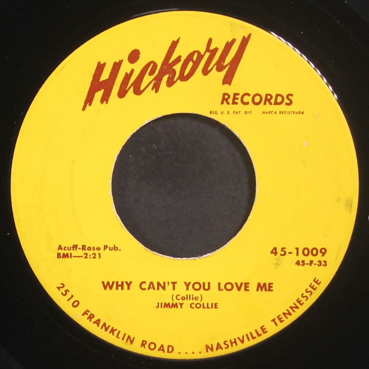 why can't you love me / my heart and i by JIMMY COLLIE