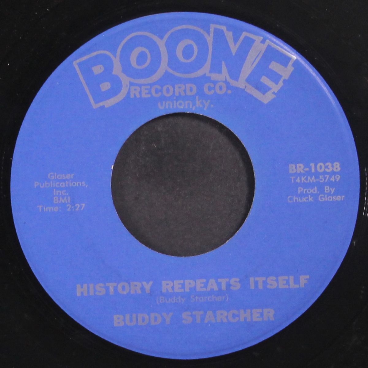 history repeats itself by BUDDY STARCHER