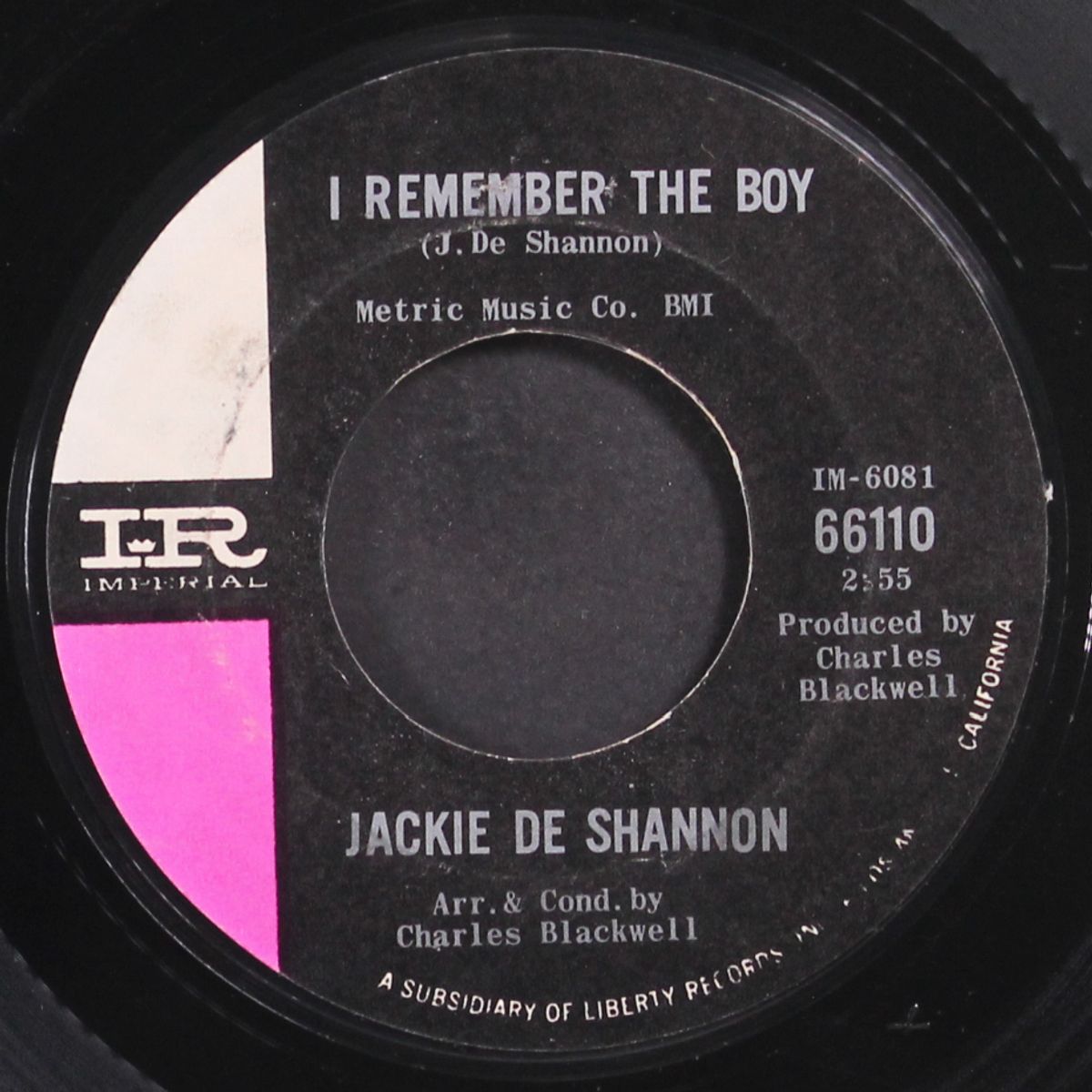what the world needs now is love / i remember the boy by JACKIE DE SHANNON