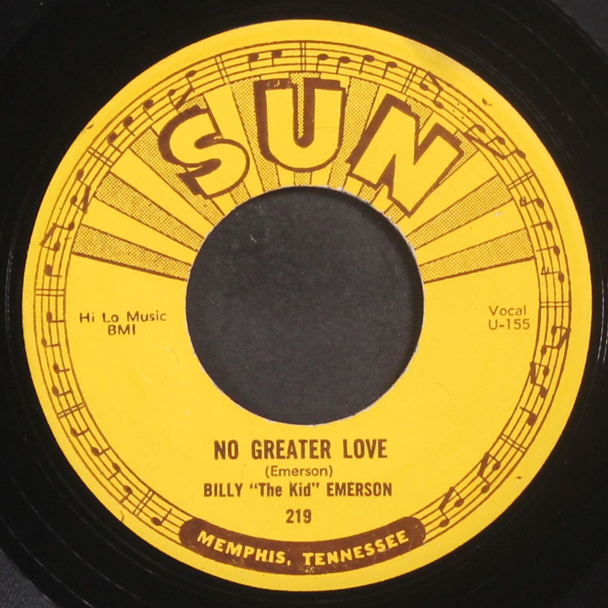 red hot / no greater love by BILLY 'THE KID' EMERSON