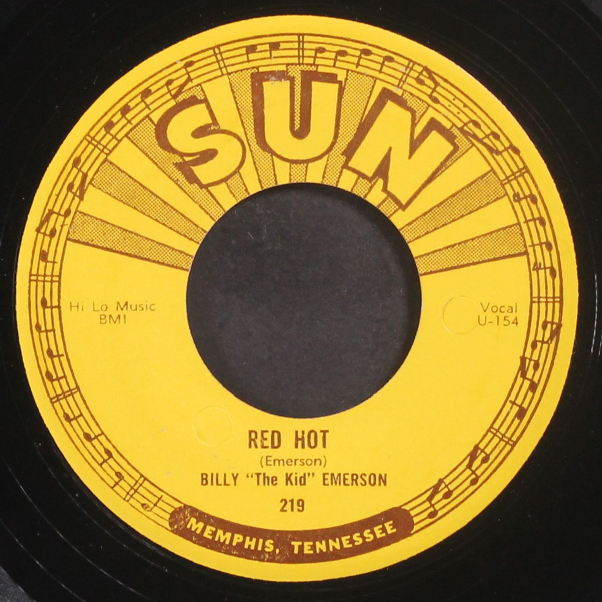 red hot / no greater love by BILLY 'THE KID' EMERSON