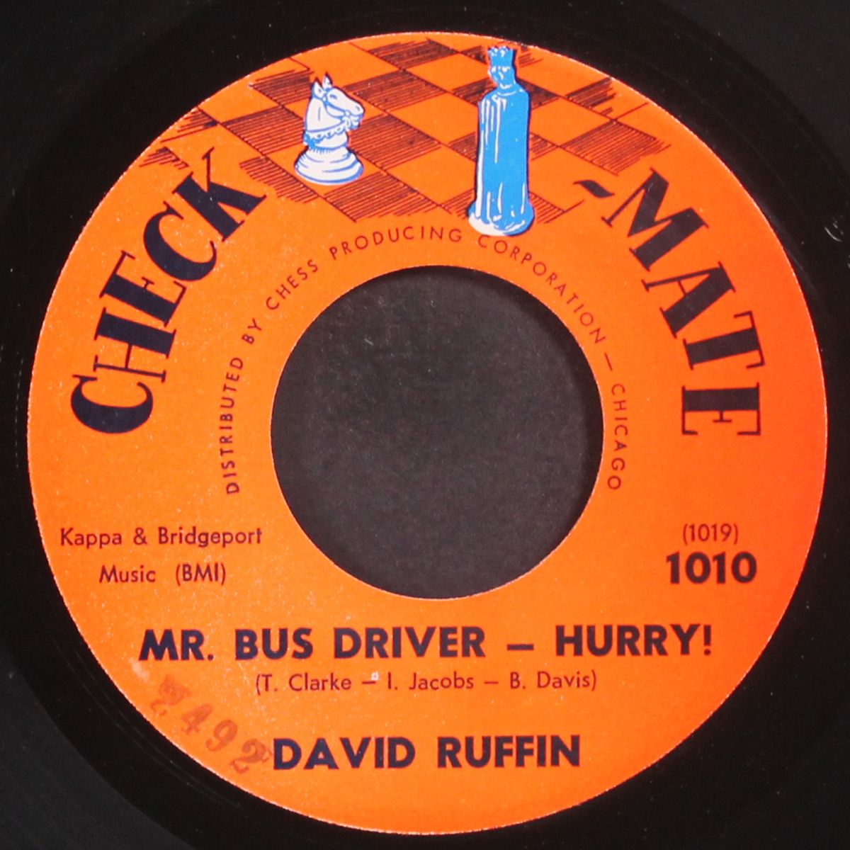 mr. bus driver - hurry! / knock you out by DAVID RUFFIN