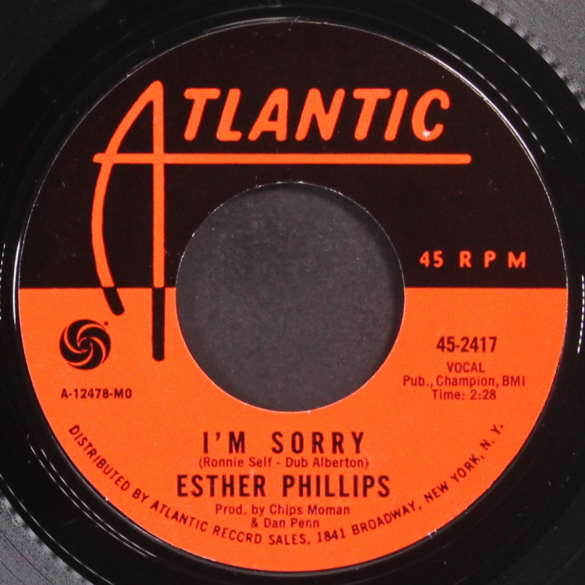 cheater man / i'm sorry by ESTHER PHILLIPS