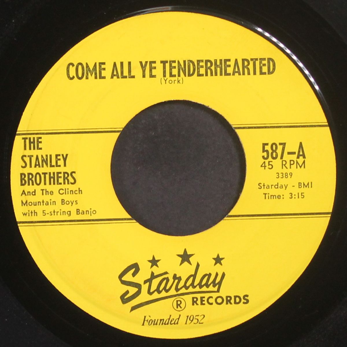 come all ye tenderhearted by STANLEY BROTHERS