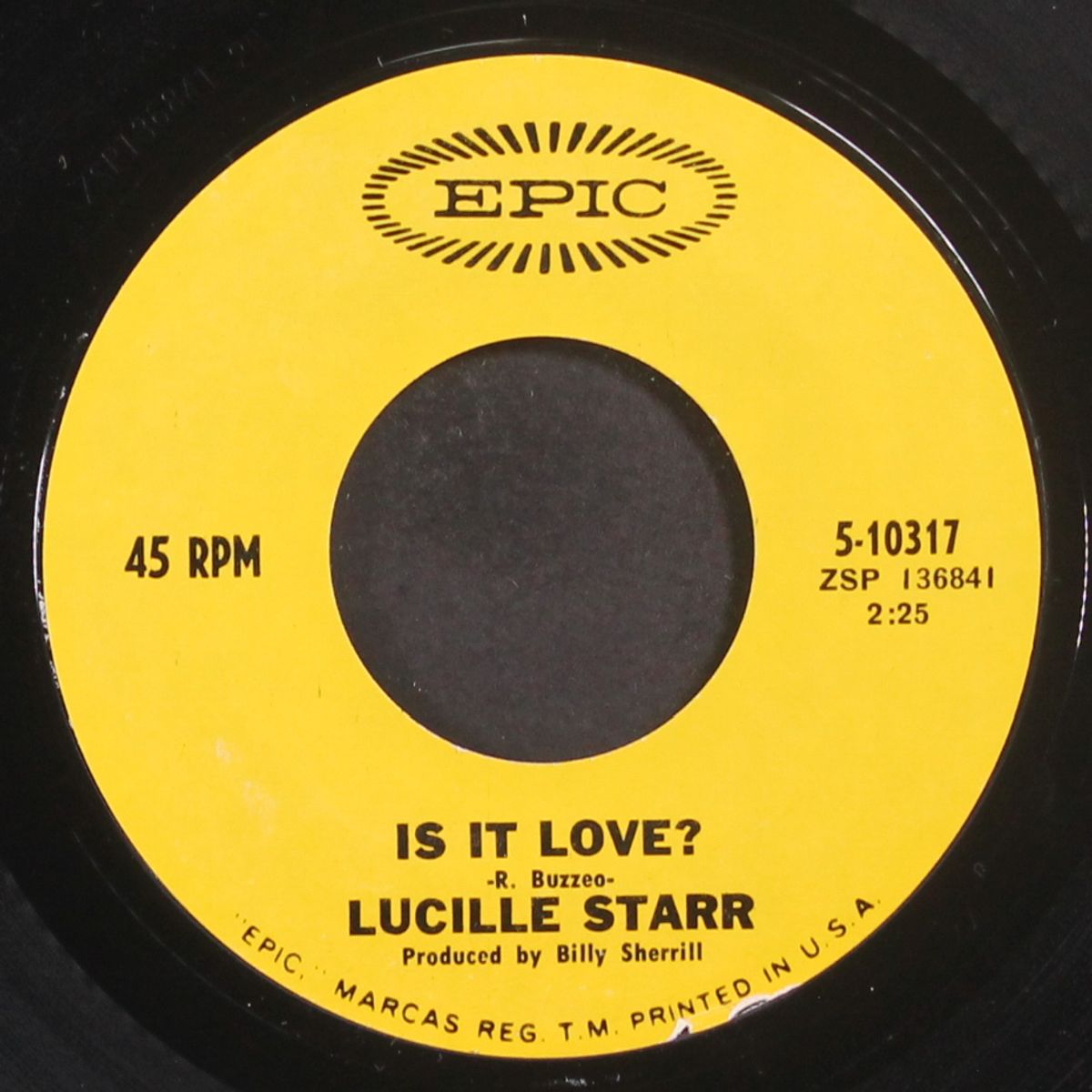 is it love? by LUCILLE STARR