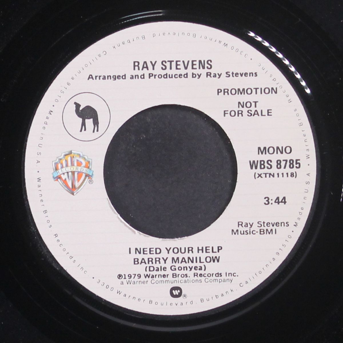 i need your help barry manilow / mono by RAY STEVENS