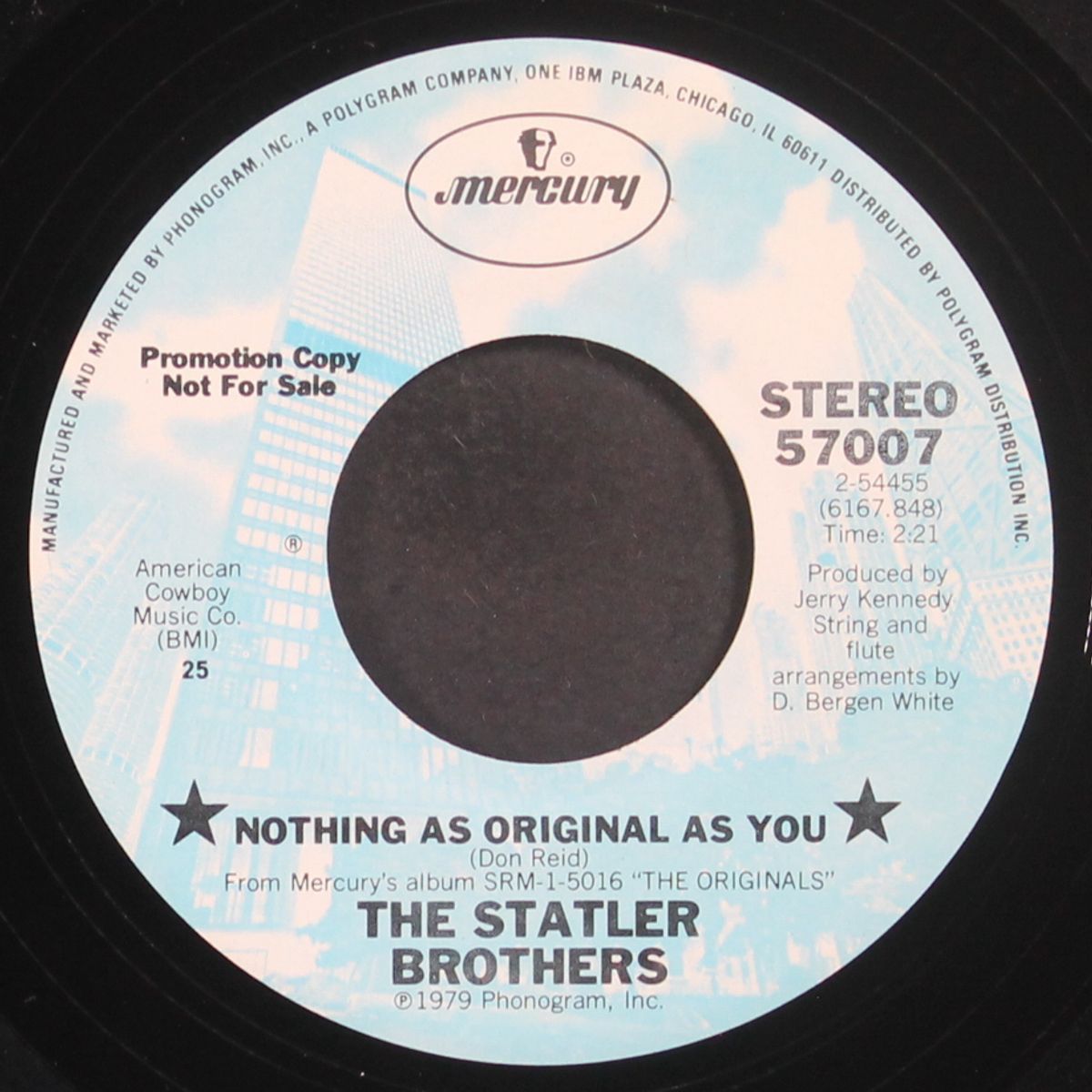 nothing as original as you / same by STATLER BROTHERS