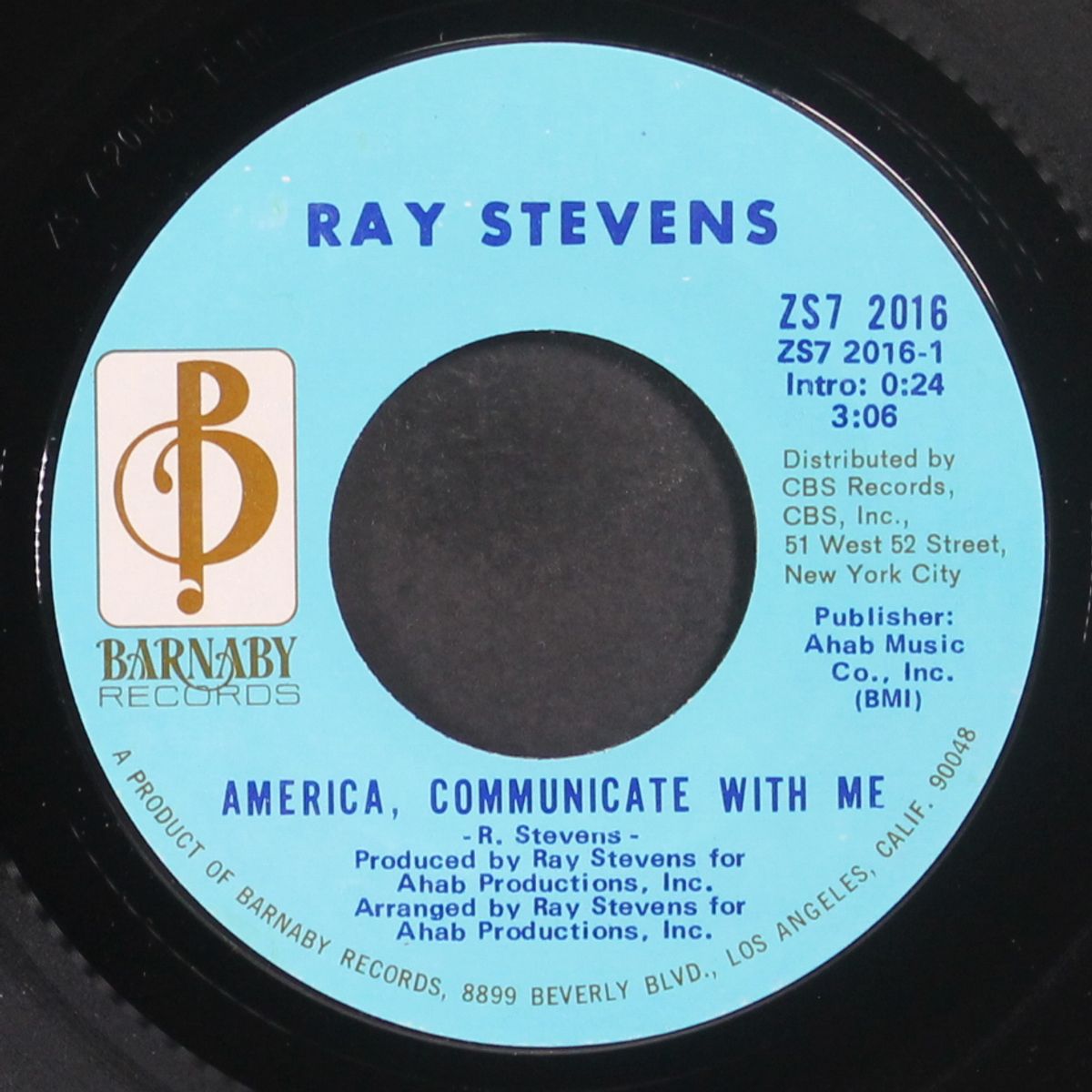 america, communicate with me / monkey see, monkey do by RAY STEVENS