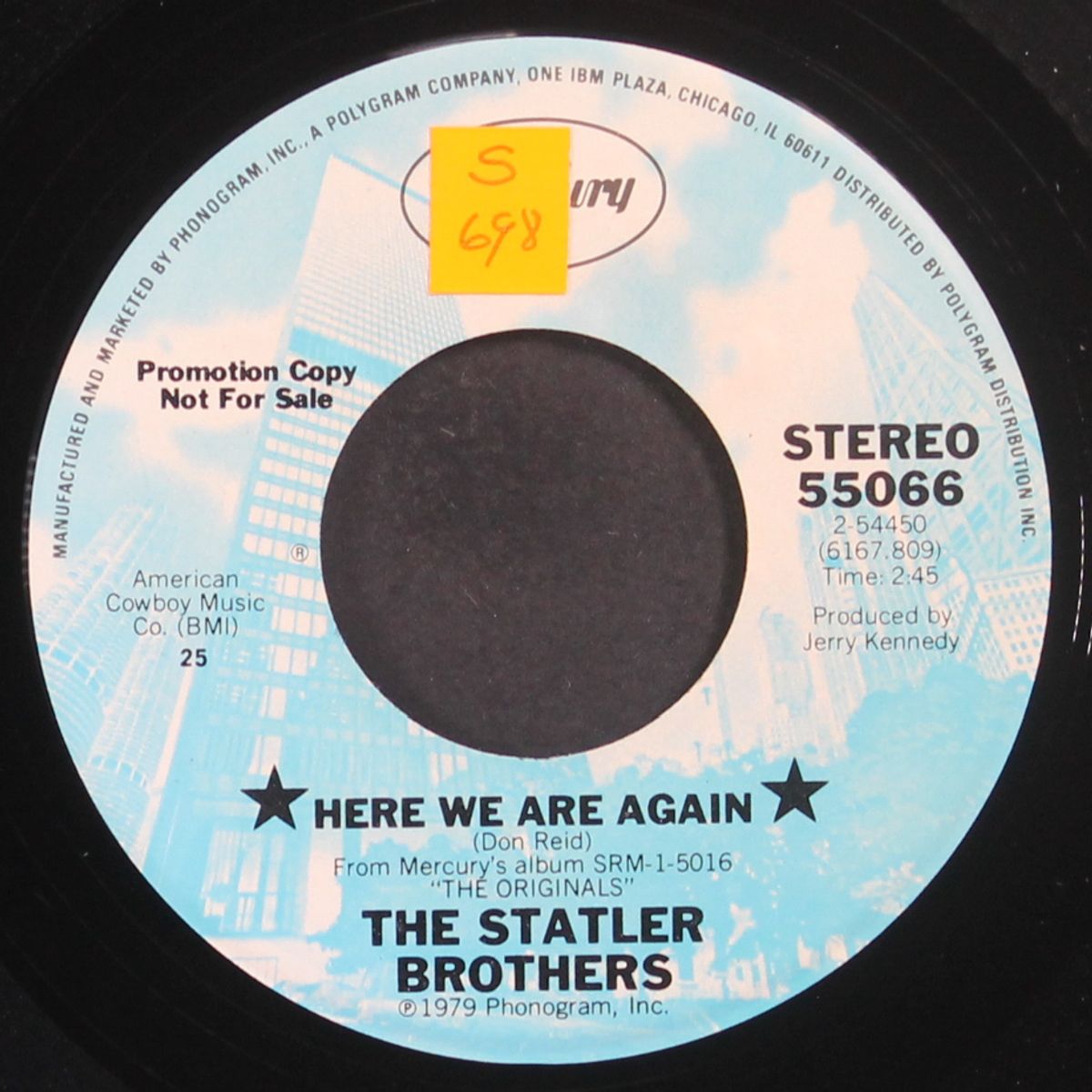 here we go again / same by STATLER BROTHERS