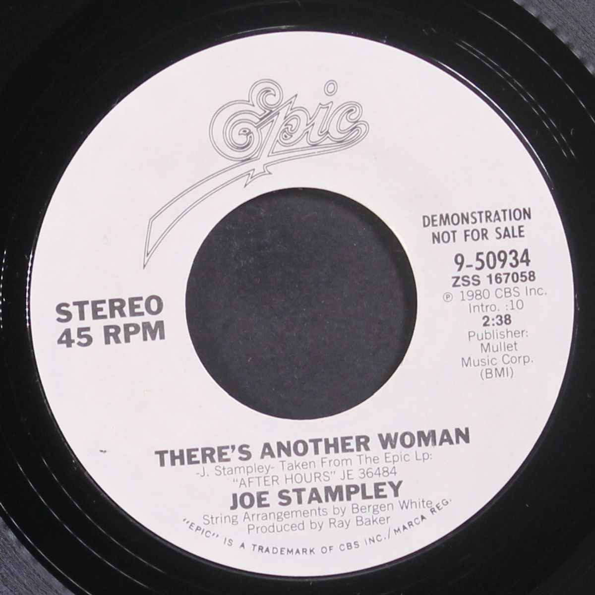 there's another woman / same by JOE STAMPLEY