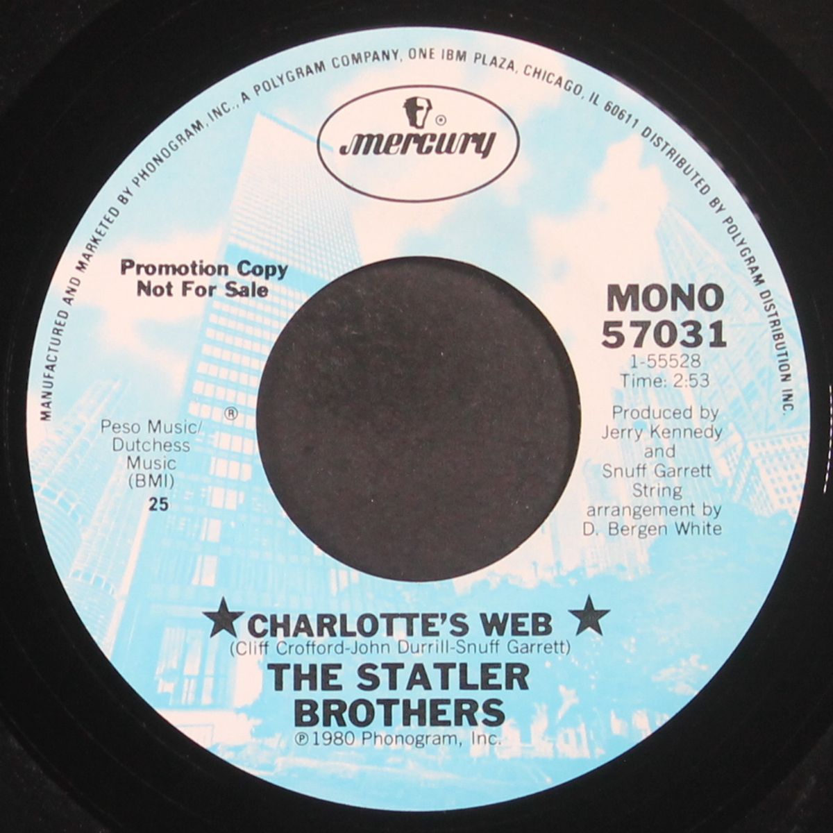 charlotte's web / mono by STATLER BROTHERS