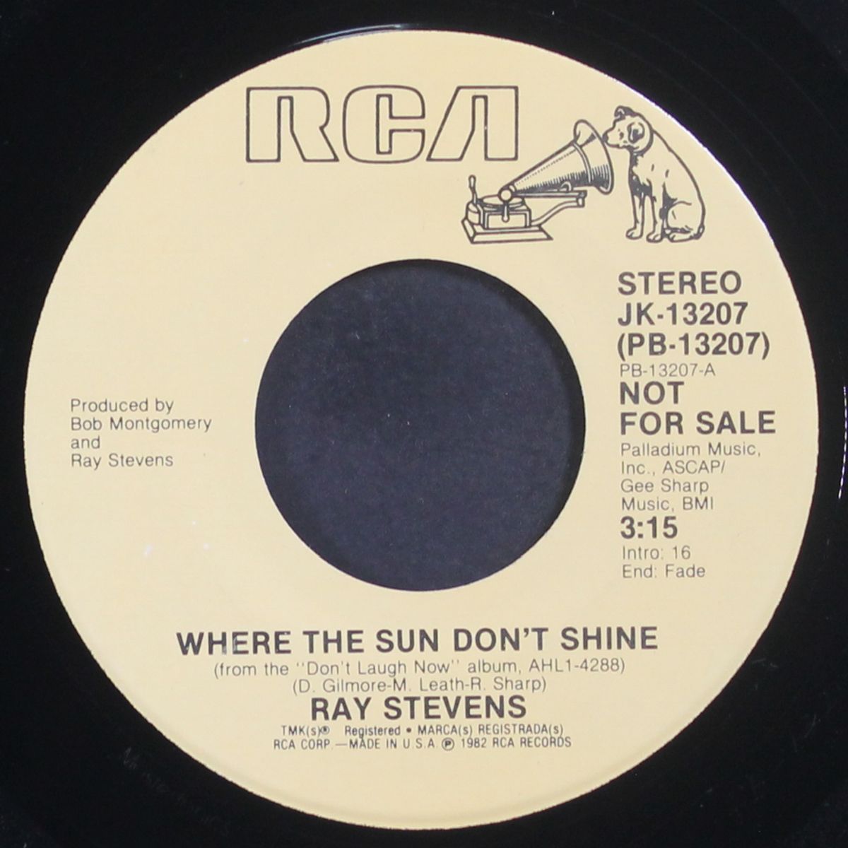 where the sun don't shine / same by RAY STEVENS