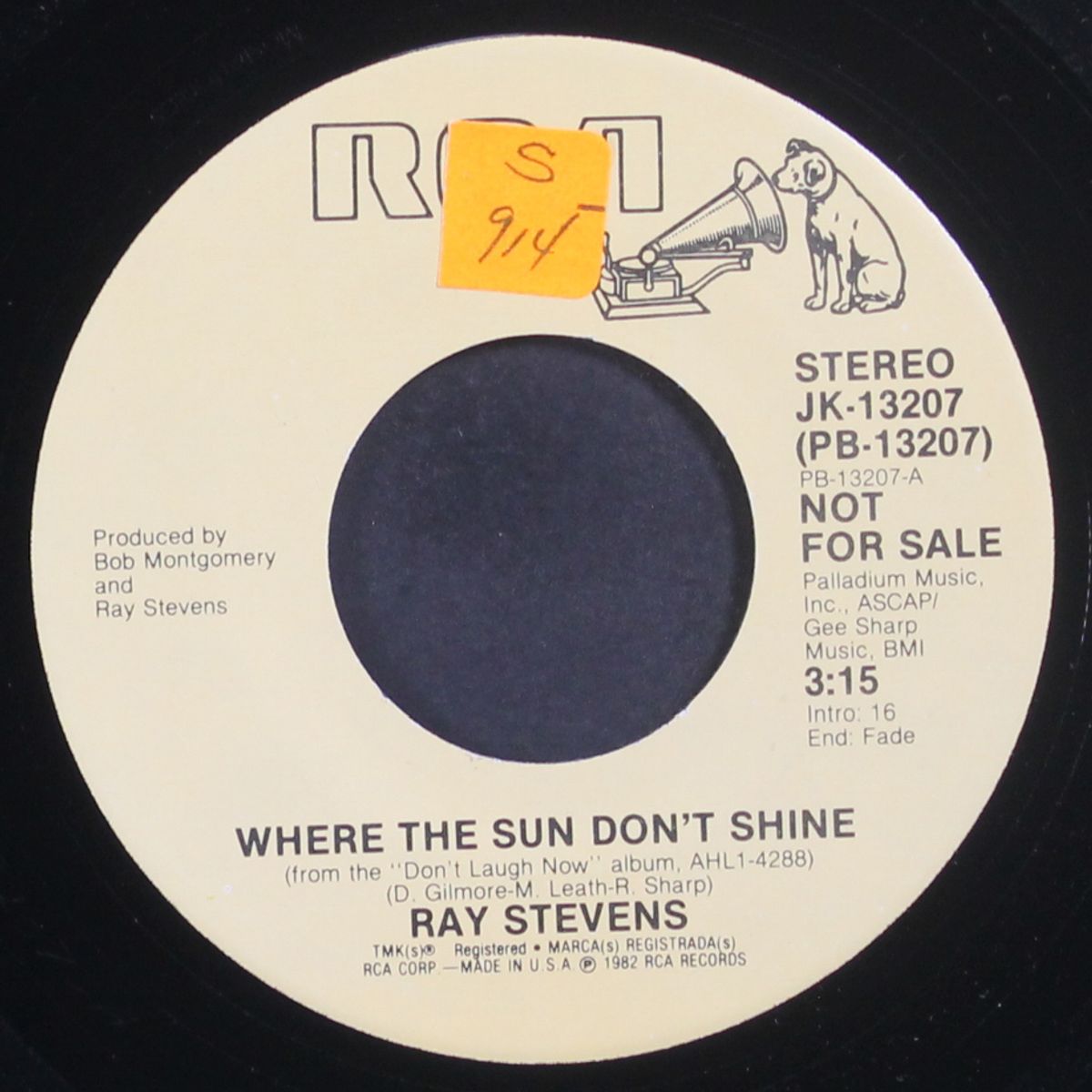 where the sun don't shine / same by RAY STEVENS
