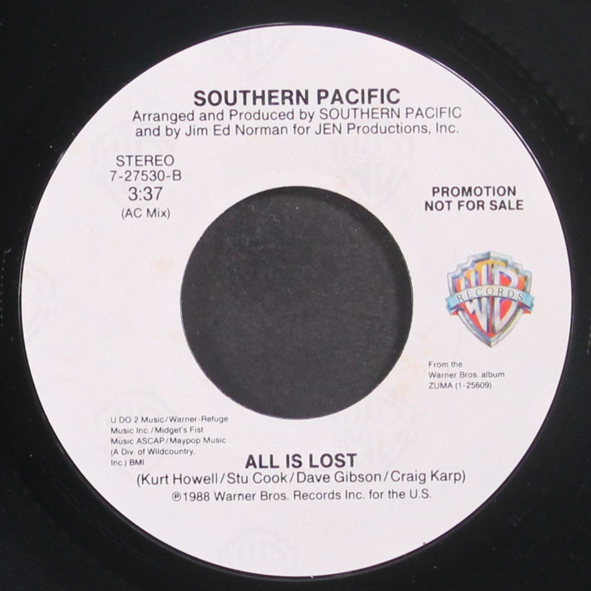 all is lost / same by SOUTHERN PACIFIC