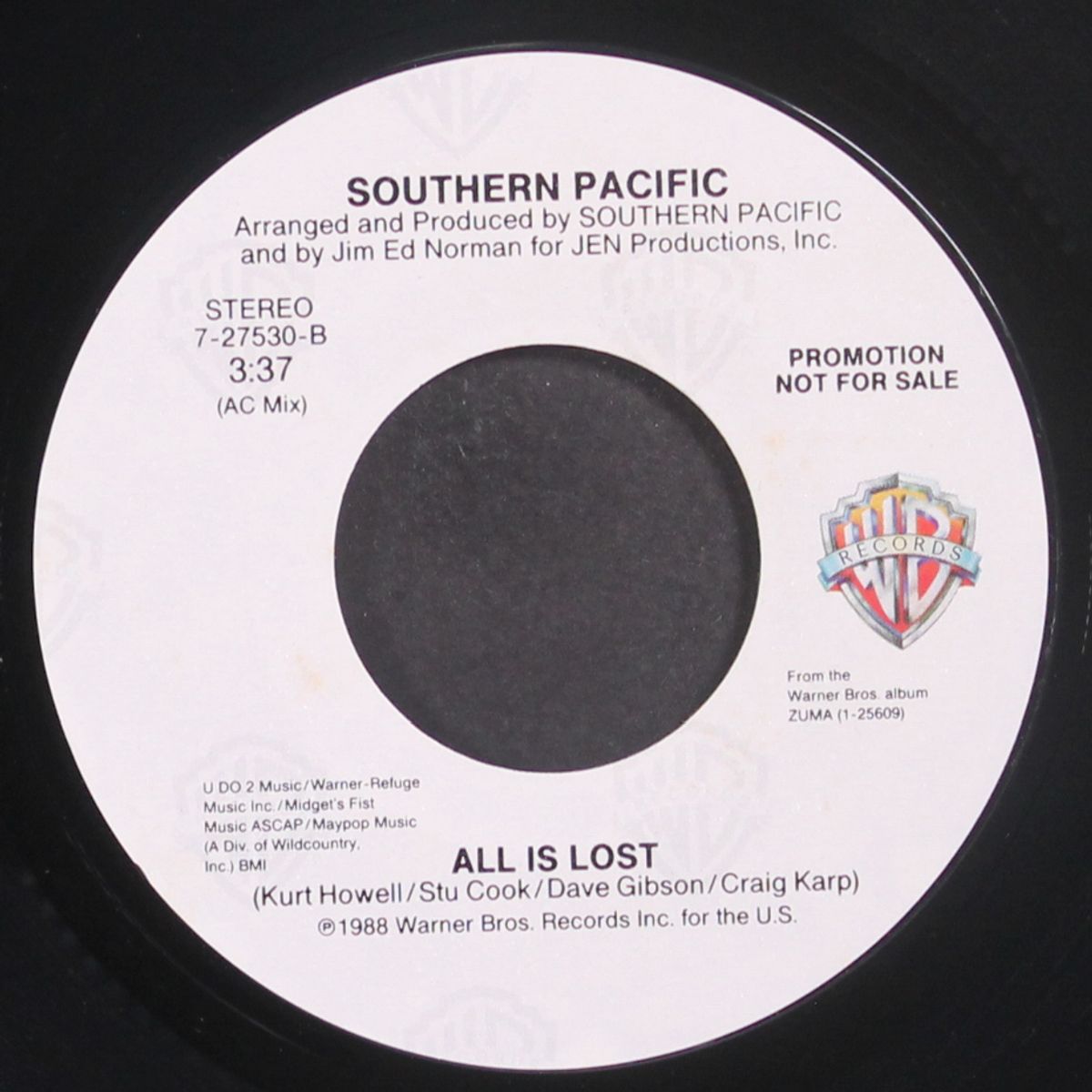 all is lost / same by SOUTHERN PACIFIC