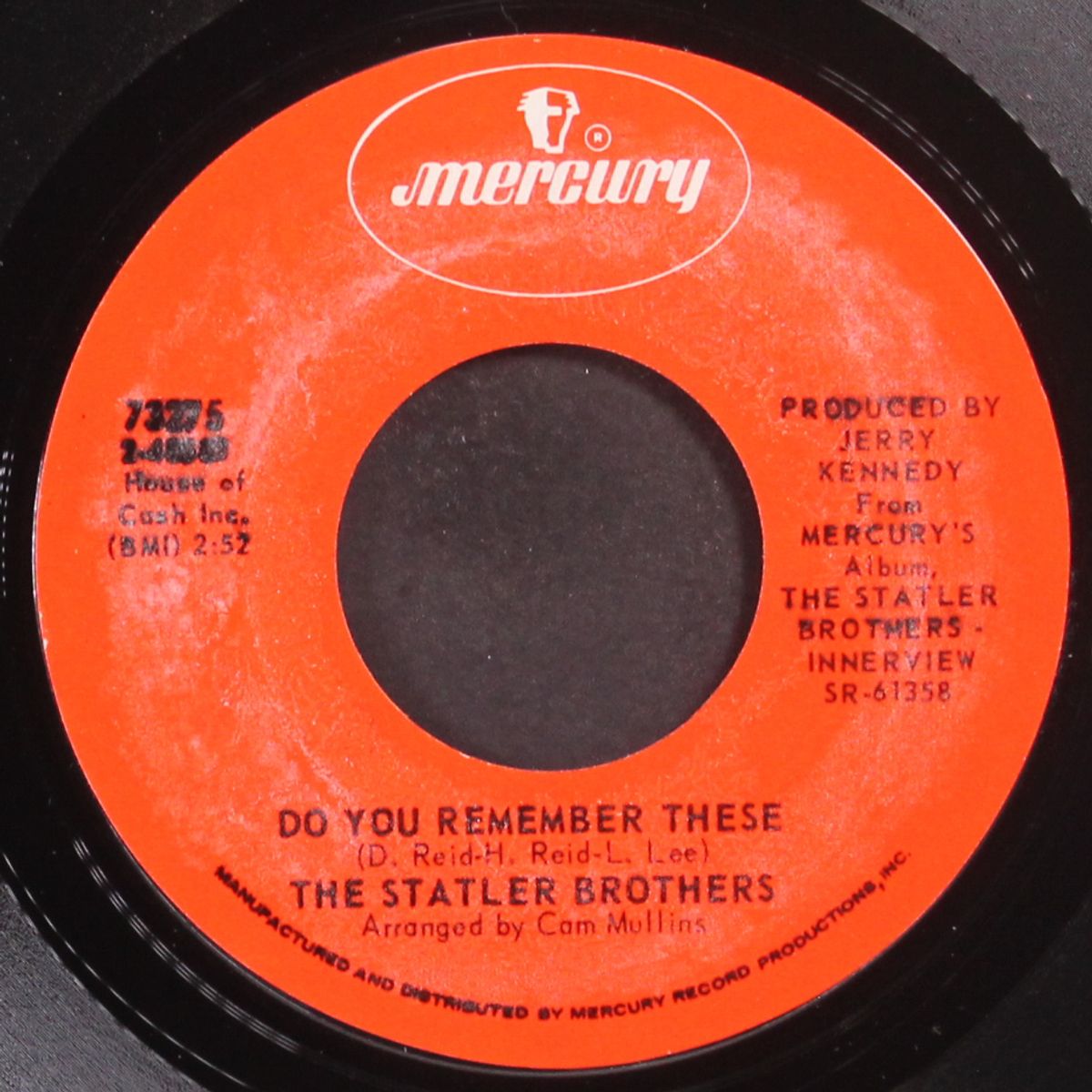since then / do you remember these by STATLER BROTHERS