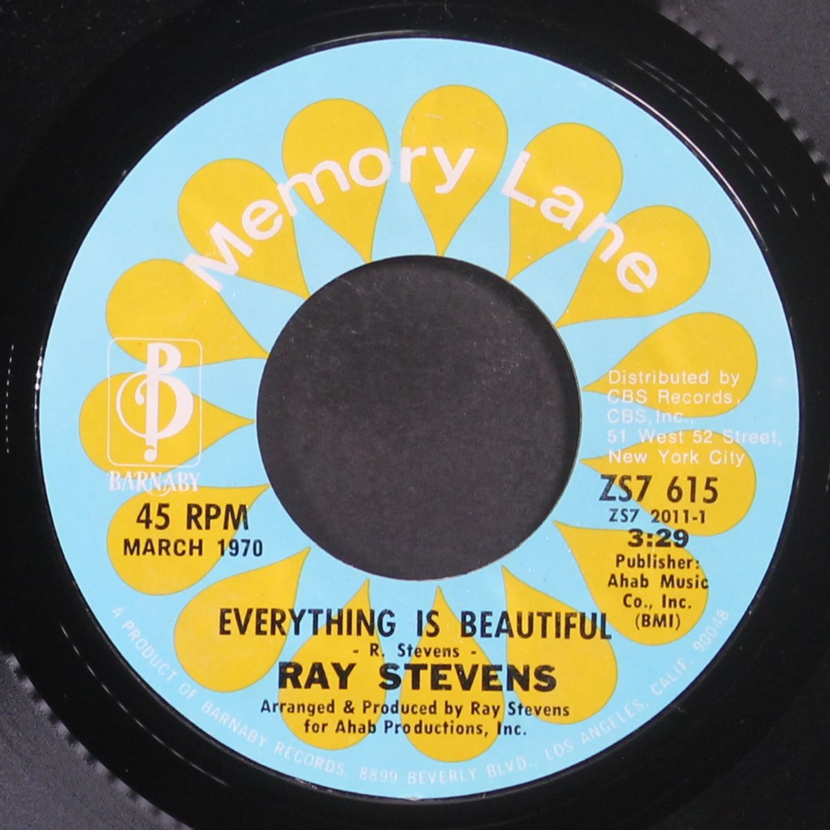 everything is beautiful / america, communicate with me by RAY STEVENS