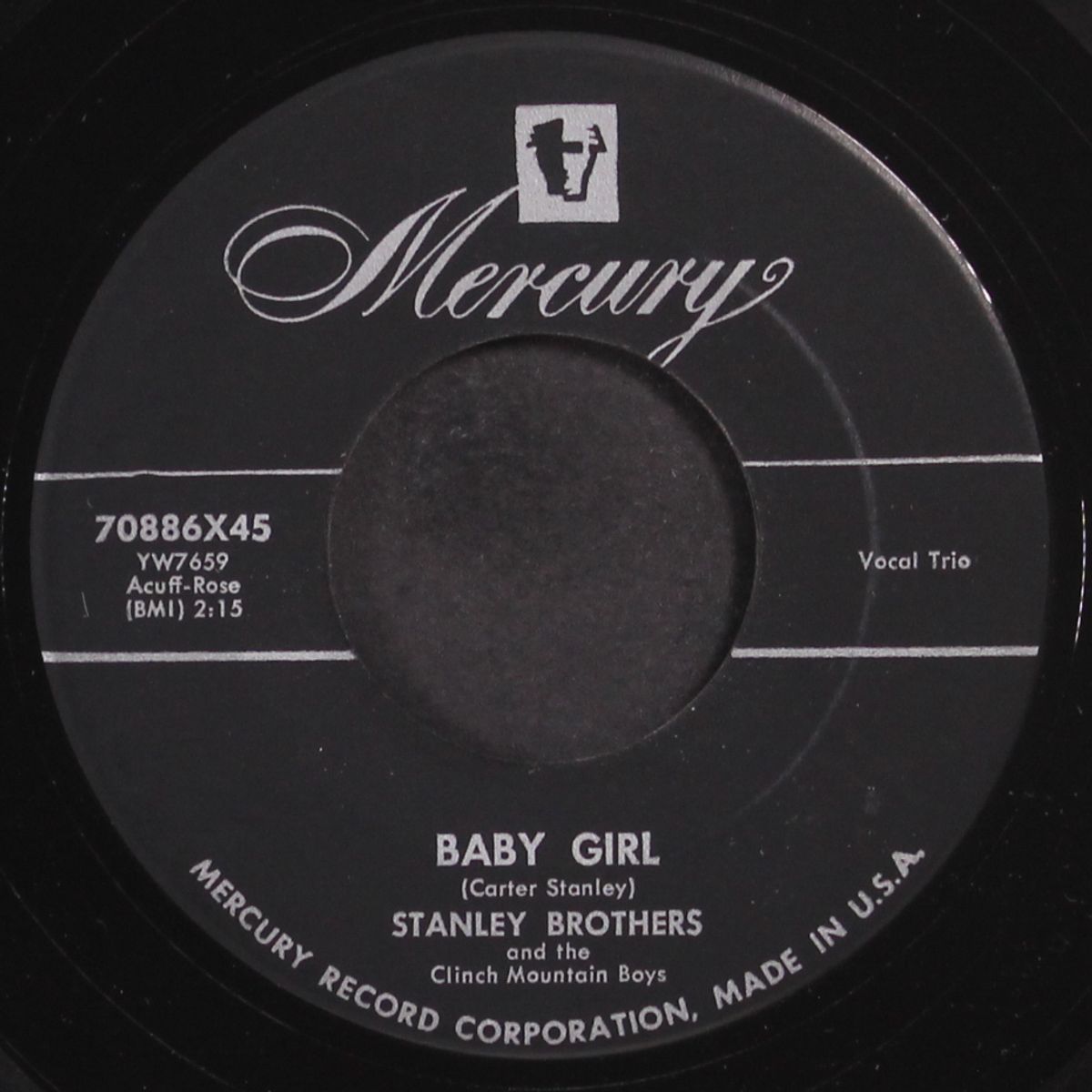 baby girl / say you'll take me back by STANLEY BROTHERS
