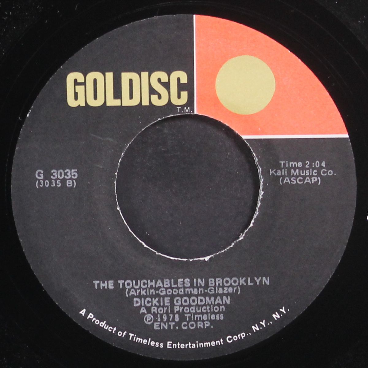 the touchables in brooklyn / the touchables by DICKIE GOODMAN