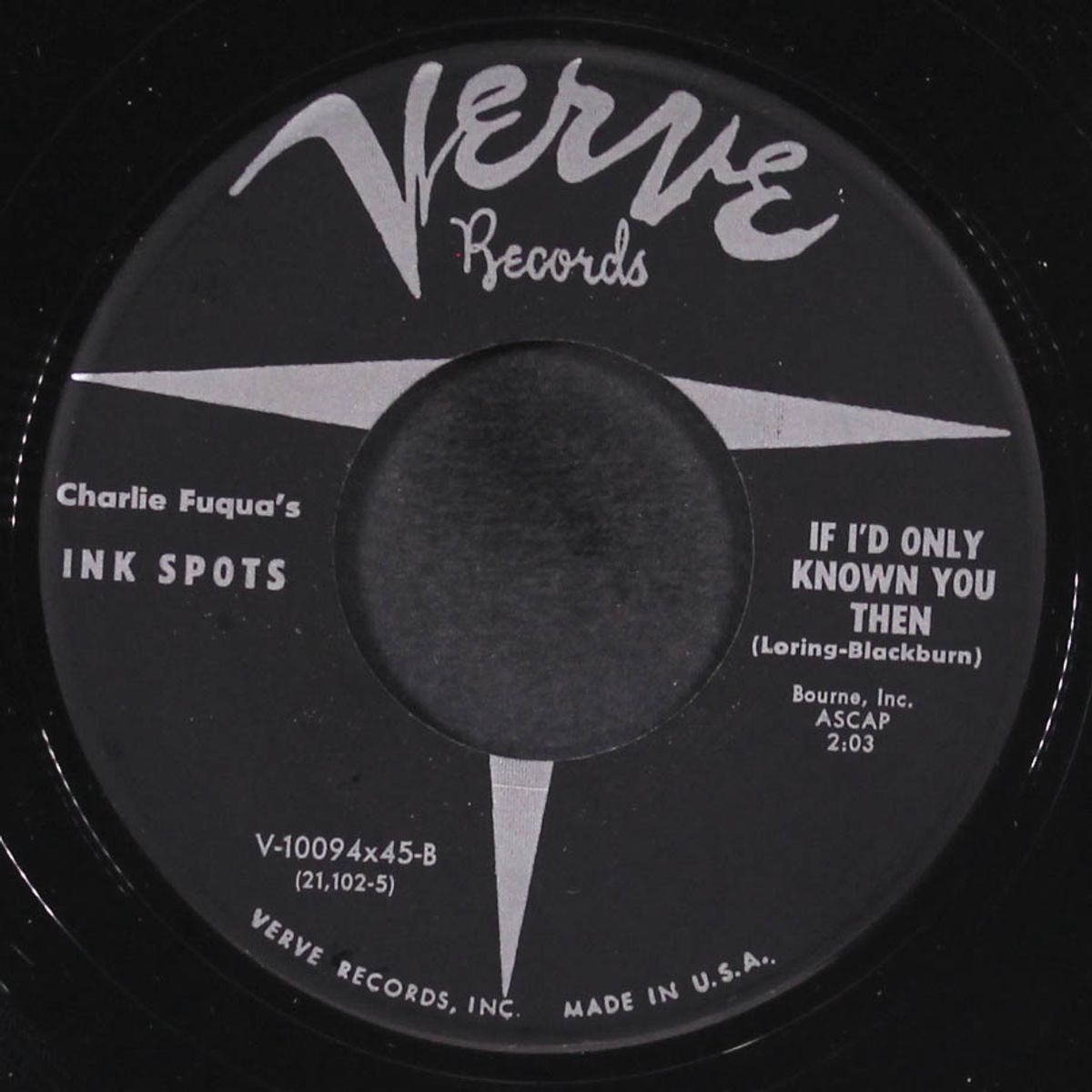 if i'd only known you then by INK SPOTS
