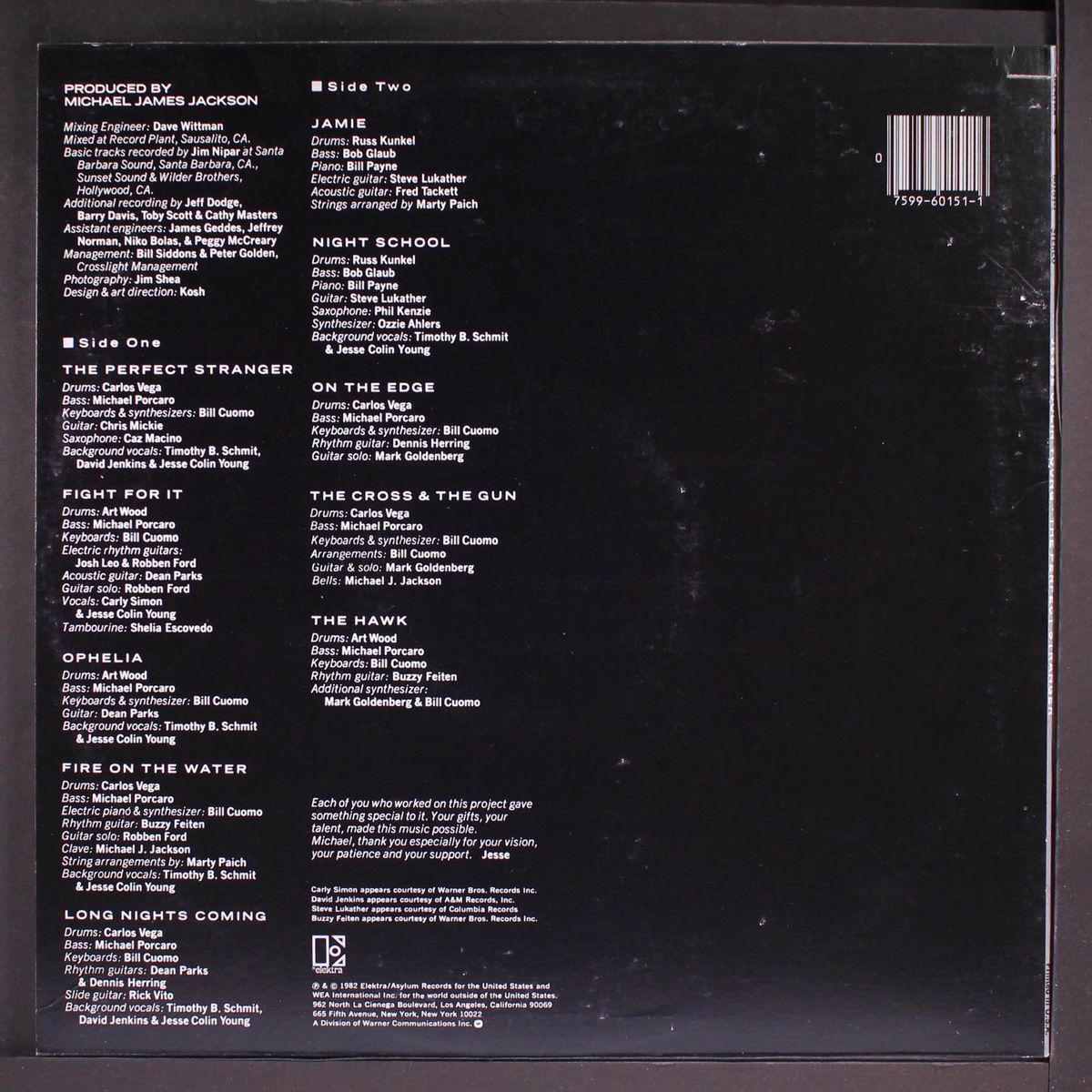 the perfect stranger by JESSE COLIN YOUNG