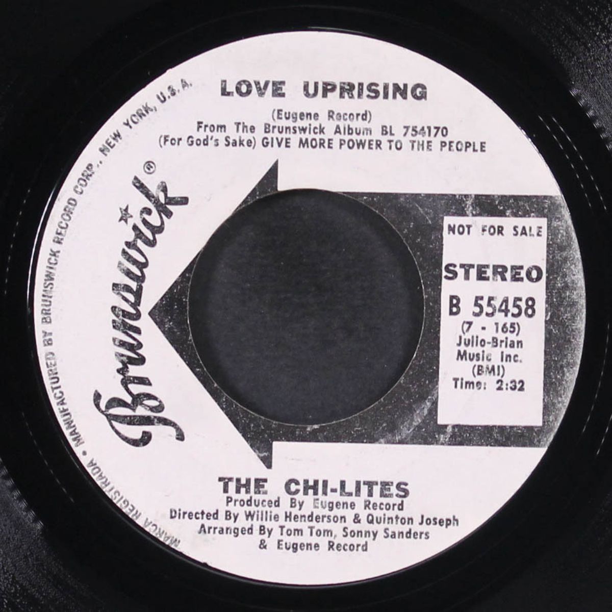 i want to pay you back / love uprising by CHI-LITES