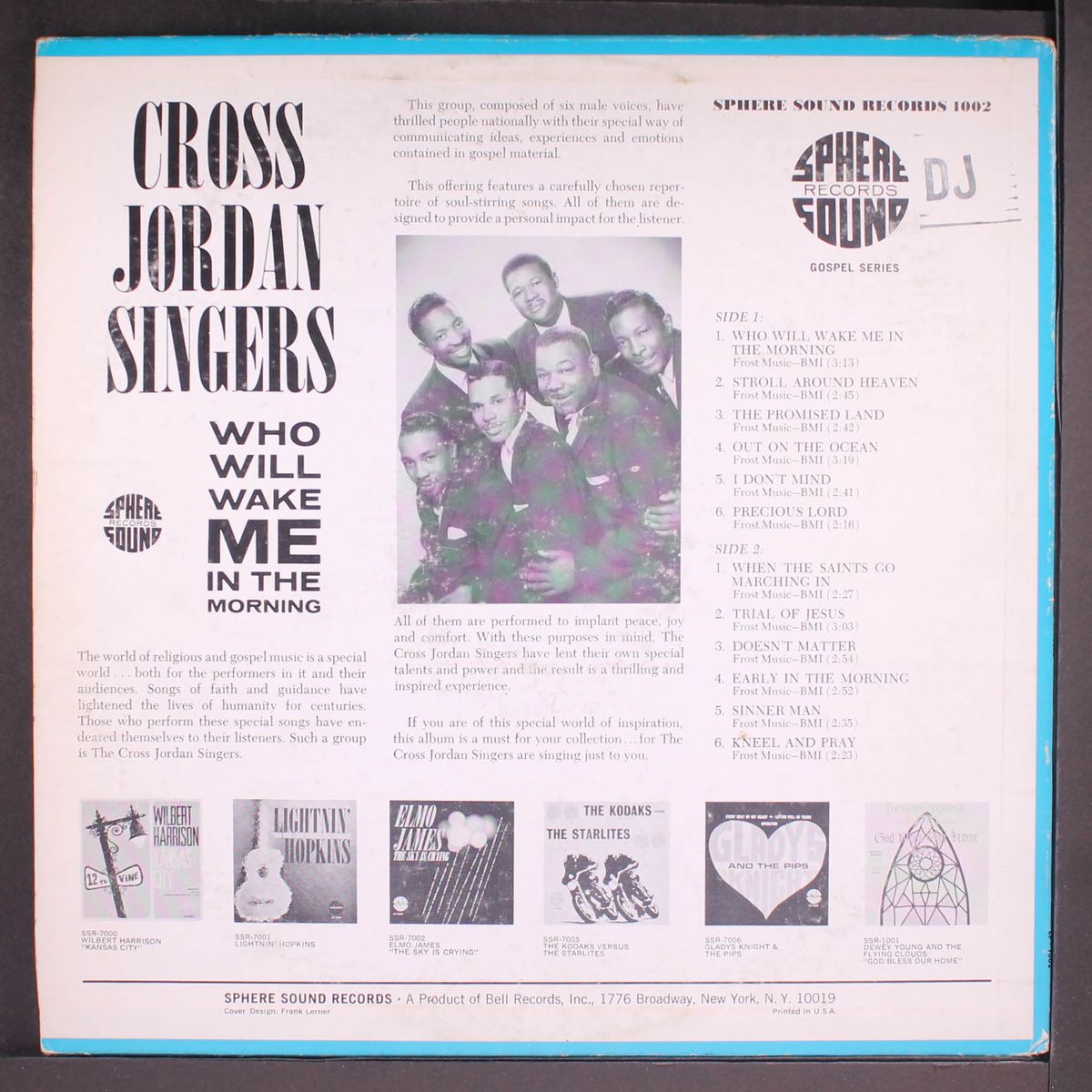 who will wake me in the morning by CROSS JORDAN SINGERS