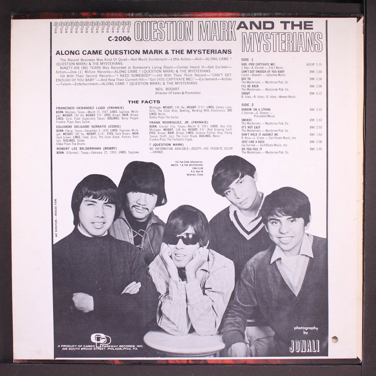 action by ? & THE MYSTERIANS
