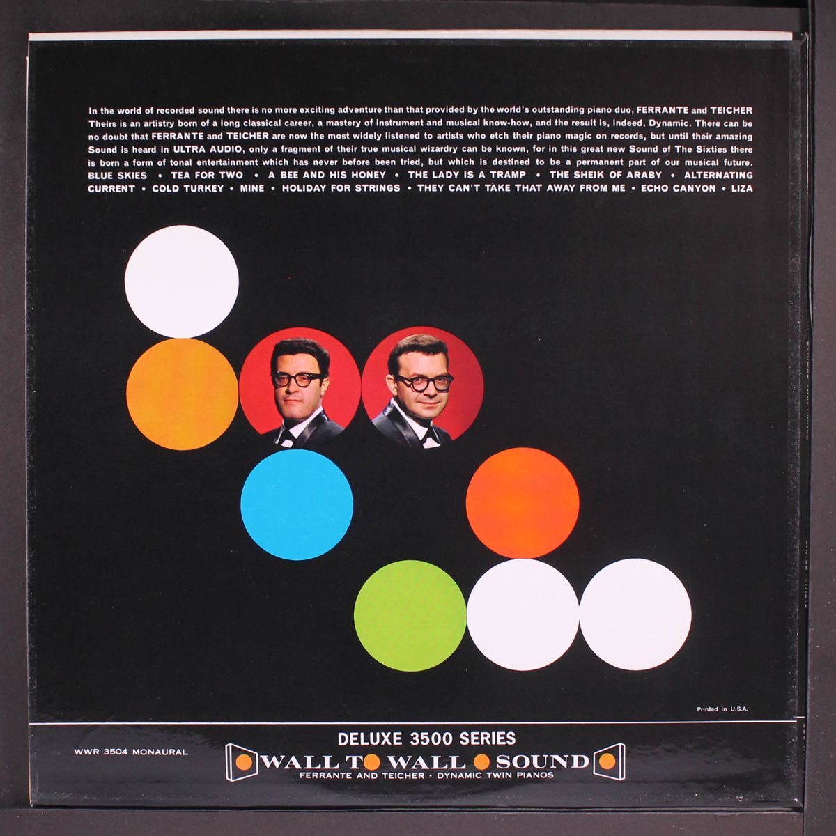 dynamic twin pianos by FERRANTE & TEICHER