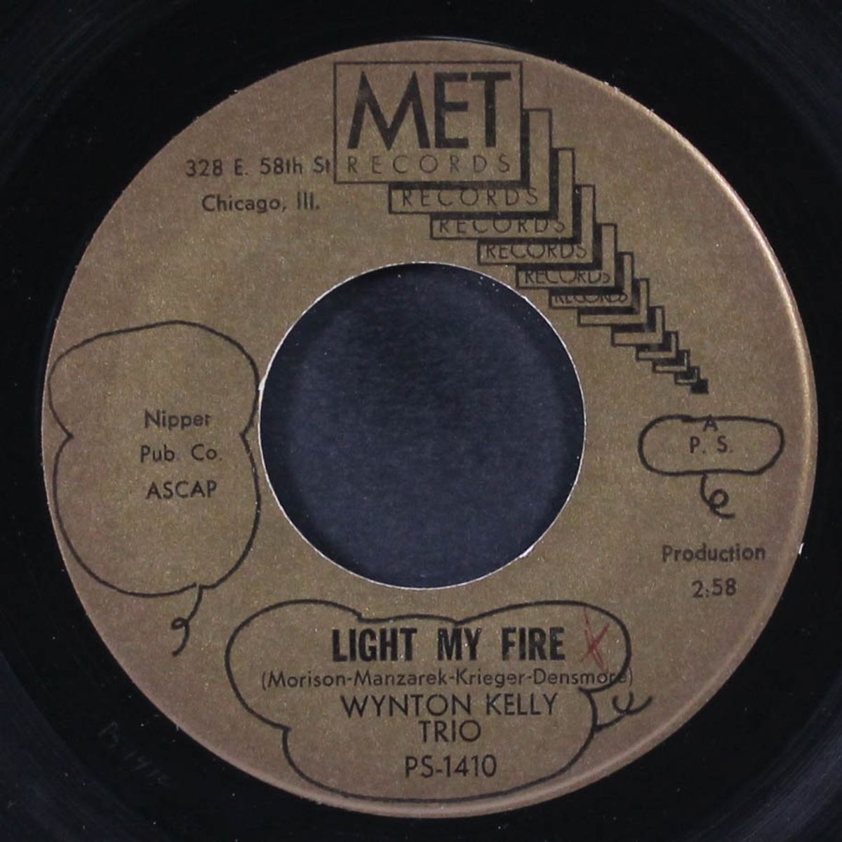 light my fire / a horse of course by WYNTON KELLY