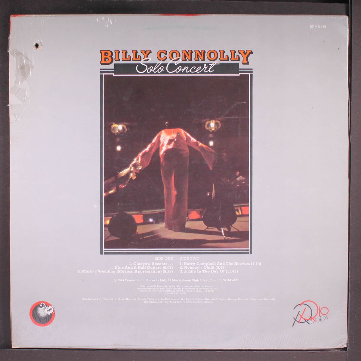 solo concert, vol. 1 by BILLY CONNOLLY
