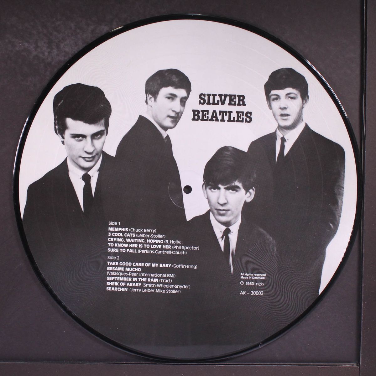 silver beatles by BEATLES