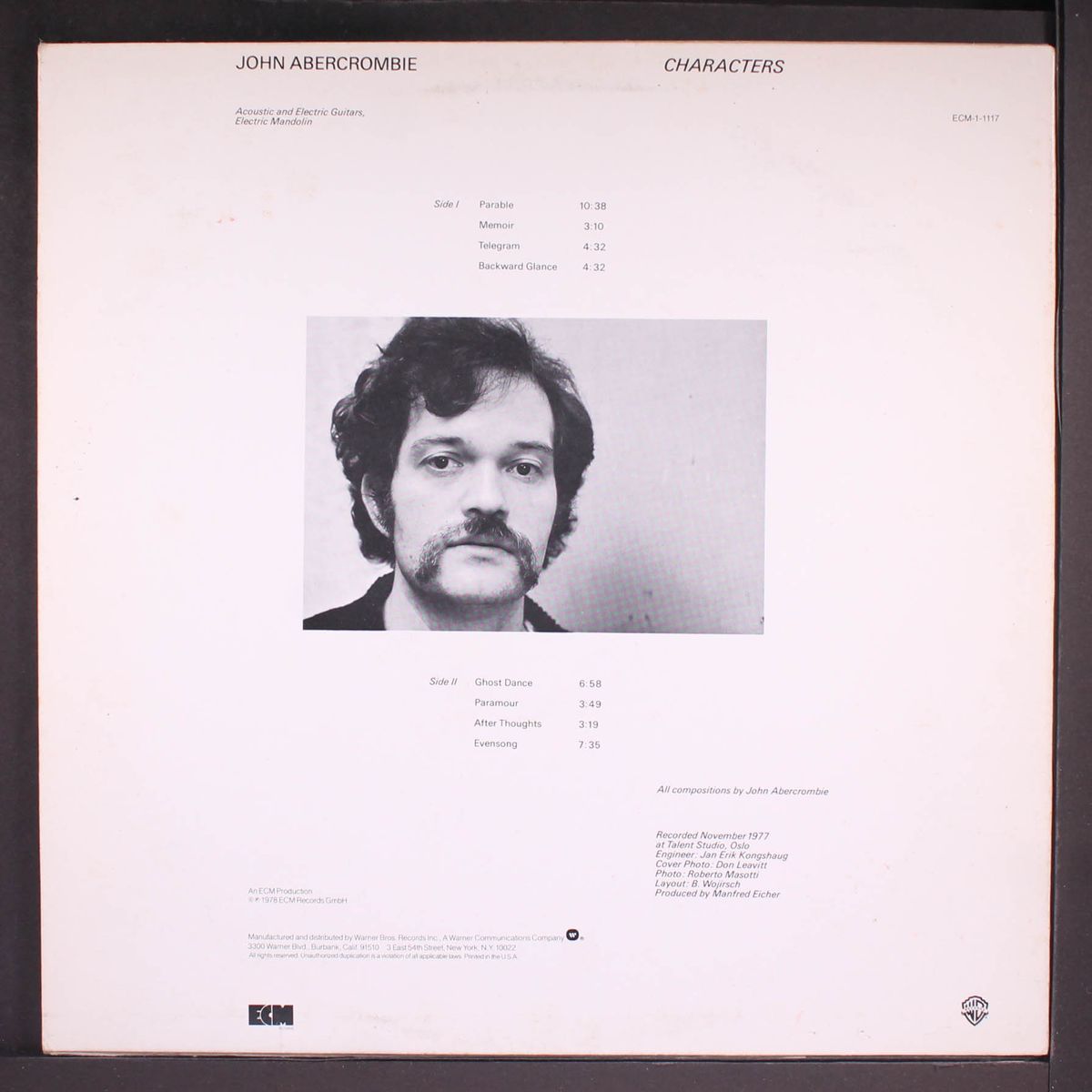 characters by JOHN ABERCROMBIE